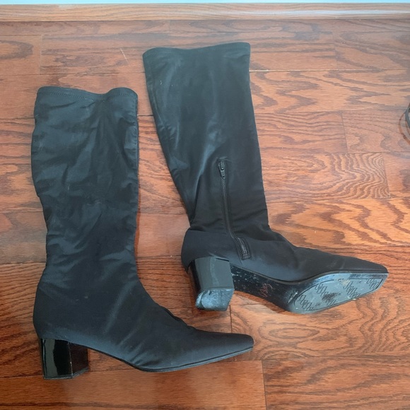 Bandolino Shoes - Bandolino High Black Boot Size 10
